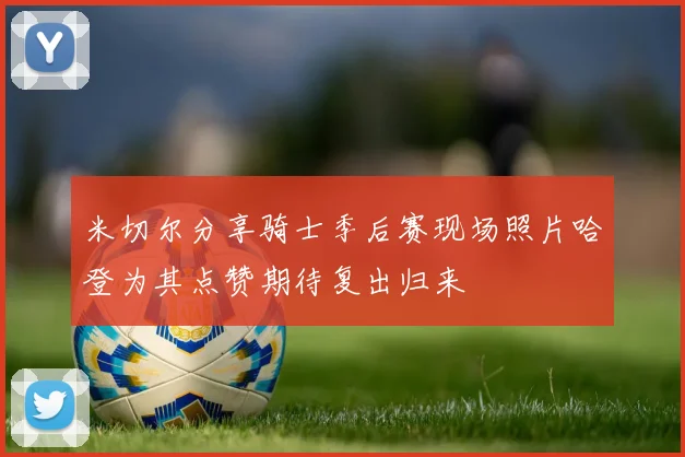 米切尔分享骑士季后赛现场照片哈登为其点赞期待复出归来